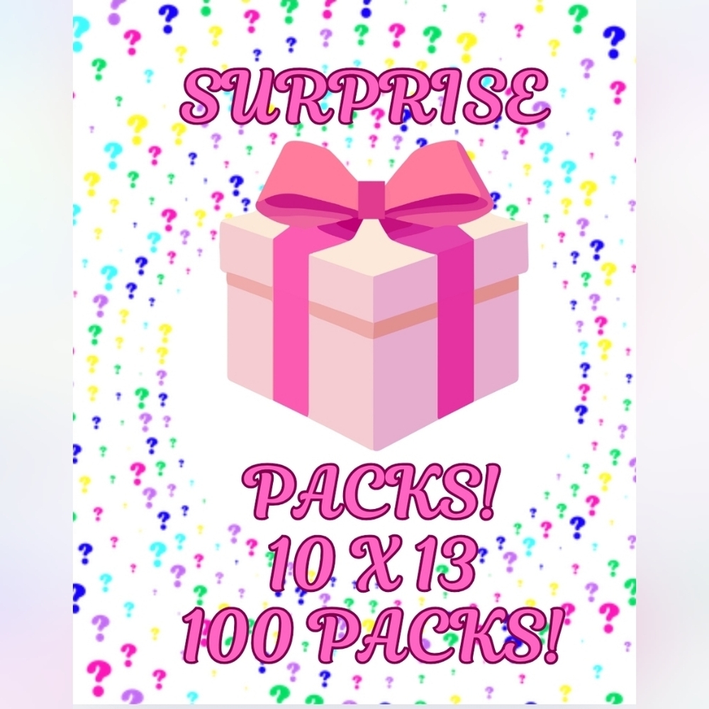 Surprise 100 Pc Poly Mailers